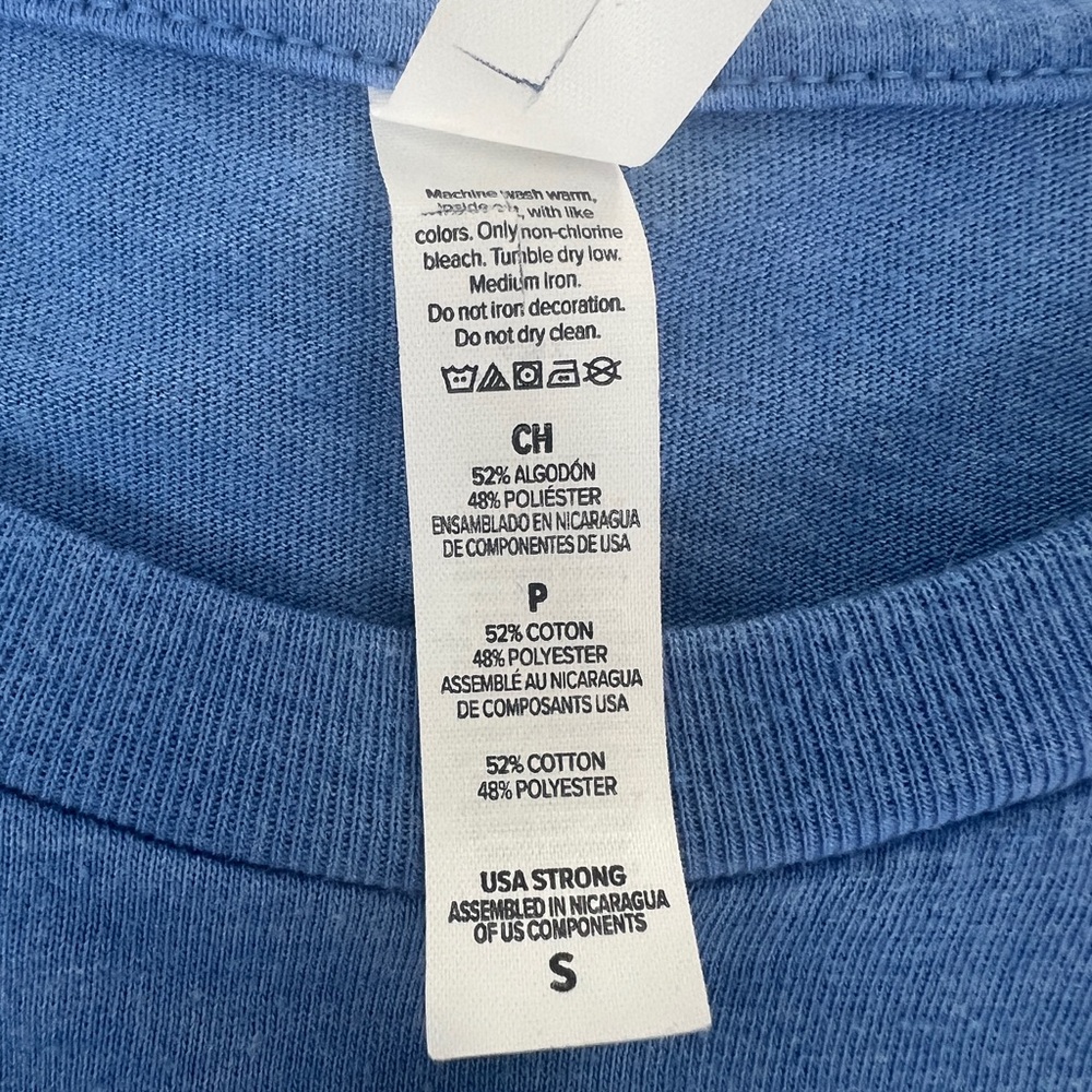 Bella Canvas Blue "Be a Nice Human" Graphic Tee | Coastal Indie Aesthetic - Picture 4 of 8
